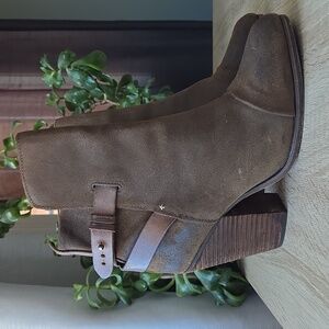 Rag & Bone KINSEY Nubuck Heeled Boots